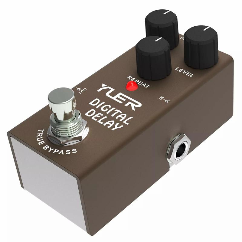 Professional Digital Delay Effect Pedal, Electric Guitar Effect Pedal Processor, Music Accessories for Music Lovers