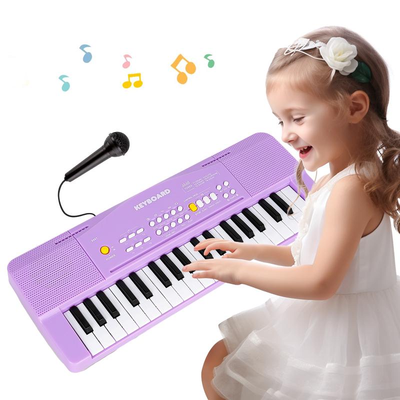 Music Toy Piano Keyboard for Kids Upgrade Piano Toys for 3 4 5 6 7 8 Year Old Girls Boys Keyboard Piano for Beginners Electric Piano with Microphone Toys for Birthday Christmas Gifts