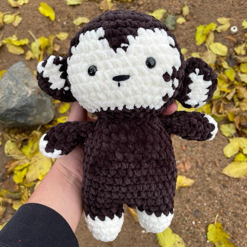 Monkey Crochet Plush