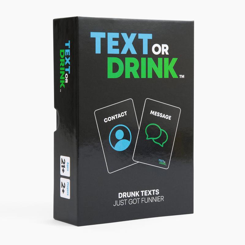 Text Or Drink - Drinking Card Game for Parties, Pregames, and Game Nights! The Perfect Party Gift!