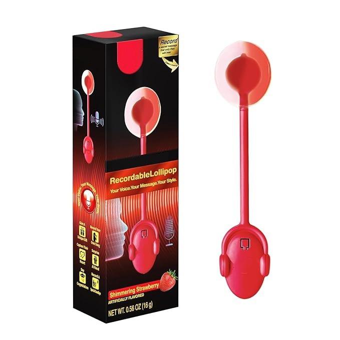 New Recordable Bone-Conduction Lollipop – The Perfect Christmas and Valentine’s Day Gift, Record Your Voice and Surprise Your Loved Ones