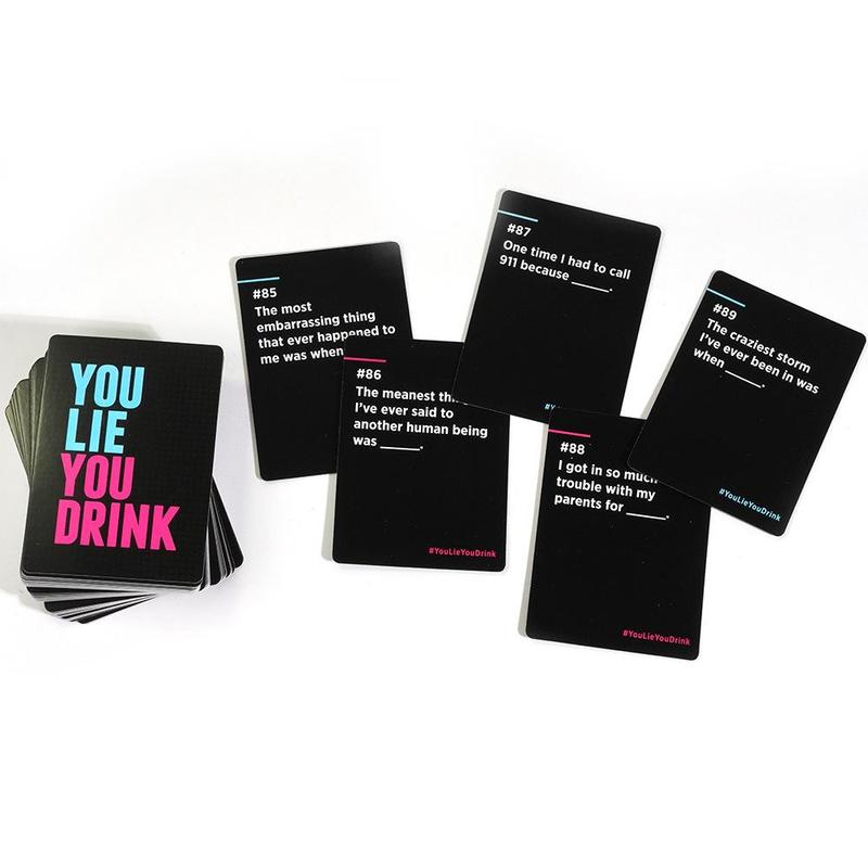 Drinking Party Game, 1 Box Funny Drinking Card Game, Party Game for Adults, Party Props for Home Party, Party Supplies