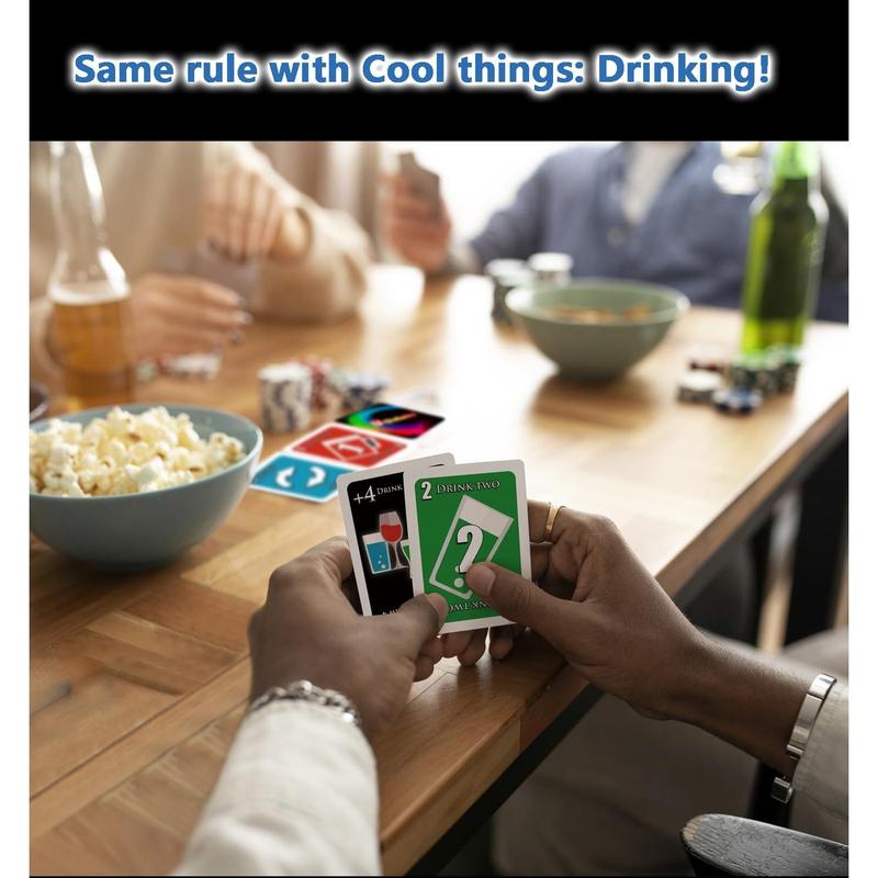 UDRINK! - The Drinking Game Cards for Adults, Fun & Easy Games for Adult Game Nights - Couple Games, Bachelorette Party Games to Get Buzzed Easily - 2024 New Edition -