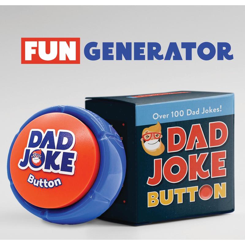 Dad Joke Button | 100+ Corny Jokes, Funny Present for Dad