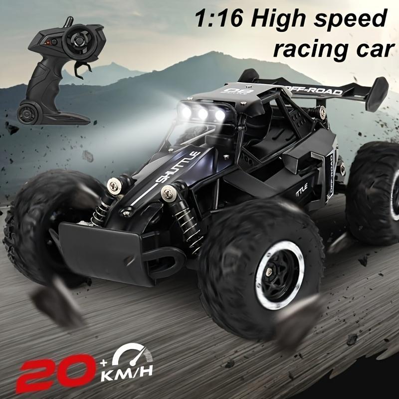 2.4G Remote Control 1:16 Small High-speed Off-road Car with Anti-collision Settings Rubber Big Tires & Drifting 20km h To Adapt To Various Road Sections