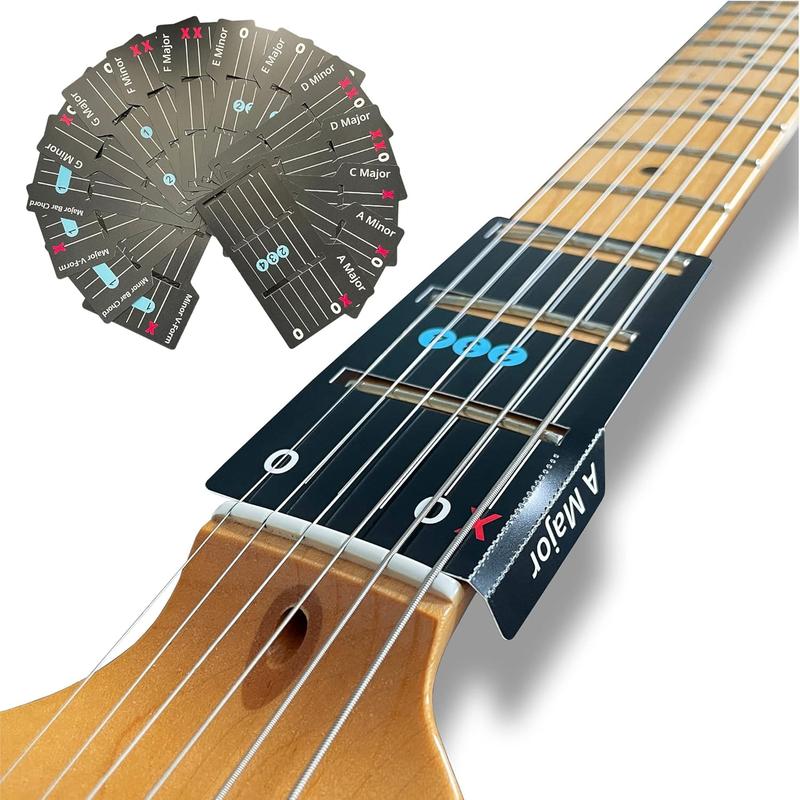 Learn to Play Guitar in Minutes | Deluxe Card Chords & Tone Pick Pack for Quick Guitar Learning