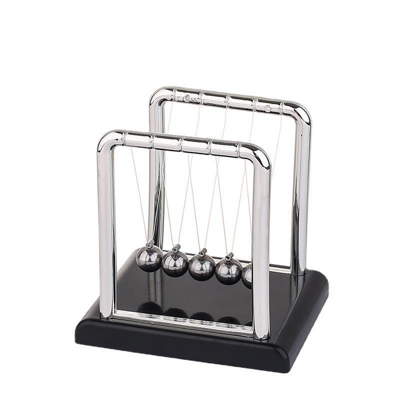 Newton's Cradle, 1 Count Creative Desktop Decoration, Ball Swinging Toy, School Teaching Aid, School Supplies, Gift for Students, Trending Home Decor 2024