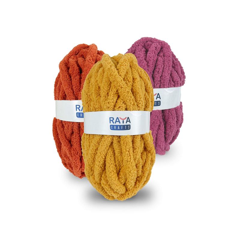 Chunky Chenille Yarn for Knitting and Crochet chunky chenille Soft Chunky chenille yarn