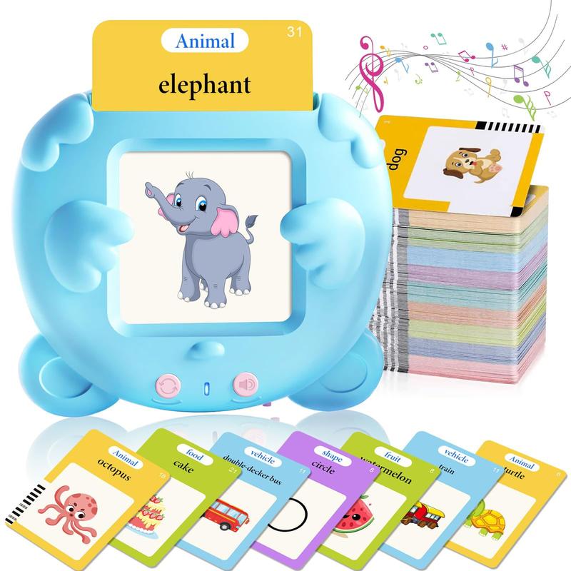 Talking Flash Cards LearningMontessori Toys for Kids with 224 510(Spanish&English) Sight Words,kids learning flashcard reader,Autism Sensory Toys,Speech Therapy Toys, Learning Educational Toys Gifts for Age 1 2 3 4 5 Years Old Boys and Girls