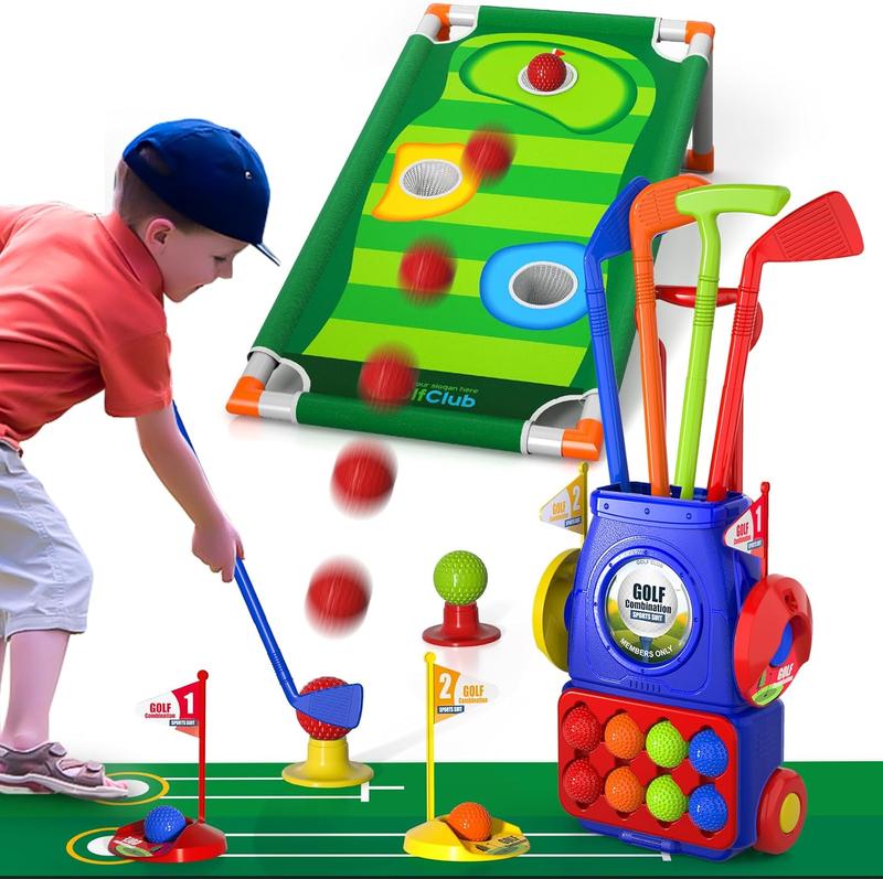 Indoor Outdoor Outside Golf Toys Gifts , Toys Birthday Gifts Ideas, Outdoor Golf Set Toys Game Christmas Gifts