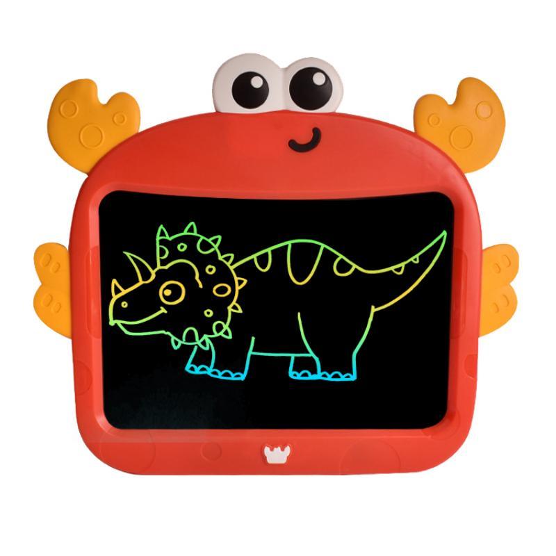 Cartoon Crab Design LCD Writing Tablet, Doodle Drawing Board, Educational Toy For Kids