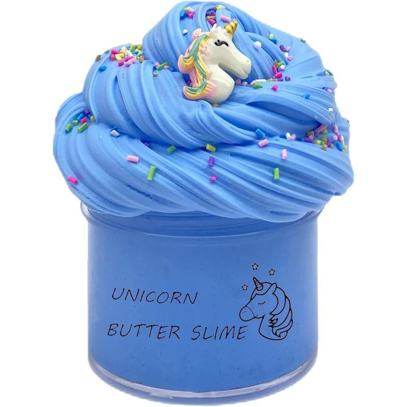 Butter Chocolate Slime, Scented and Stretchy Clay Sludge Toy, Party Favors, Prize, School Education, Birthday Gifts for Kids Girls Boys