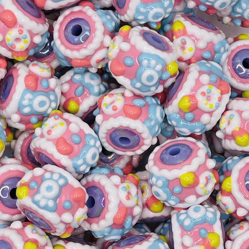 Hand-painted Beads for Personalizing Jewelry