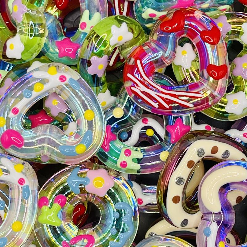 Hand-painted Beads for Personalizing Jewelry