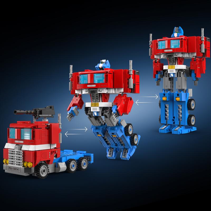 Transform Toys Building Set 2IN1 Creator Robot and Vehicles without Rebuilding for Kids Ages 8+ building toys