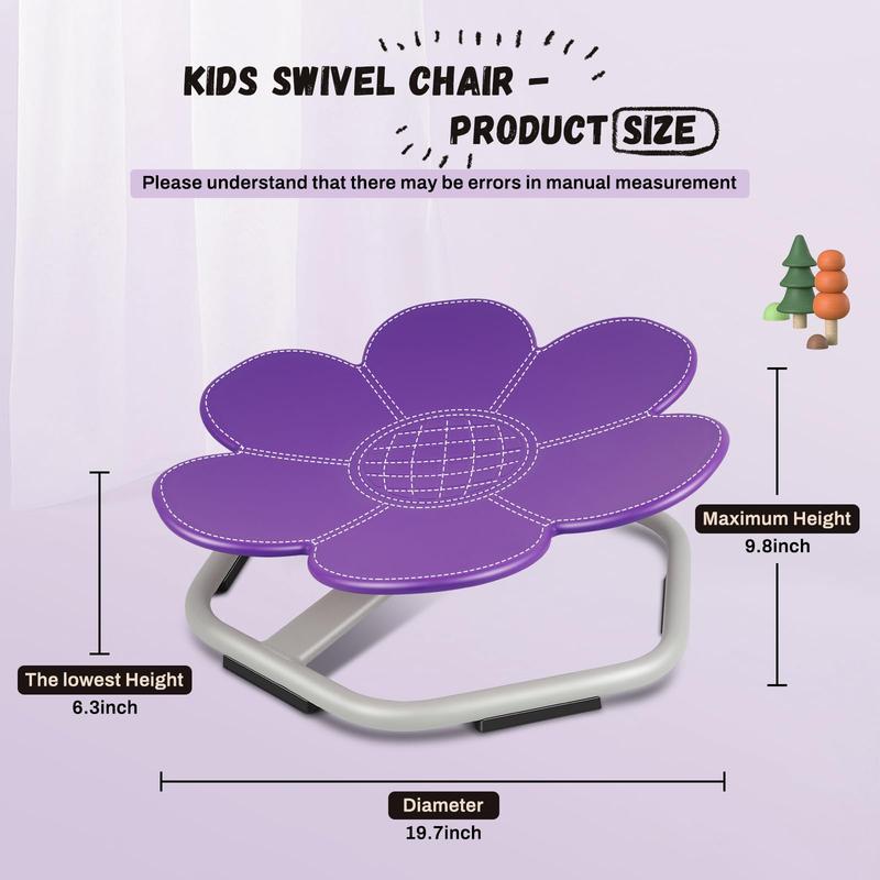 Spinning Chair for Autistic Kids, Sit and Spin Toys for Age 3+, Sensory Swivel Chair Enhancing Motor Skills, Educational Indoor & Outdoor Toys