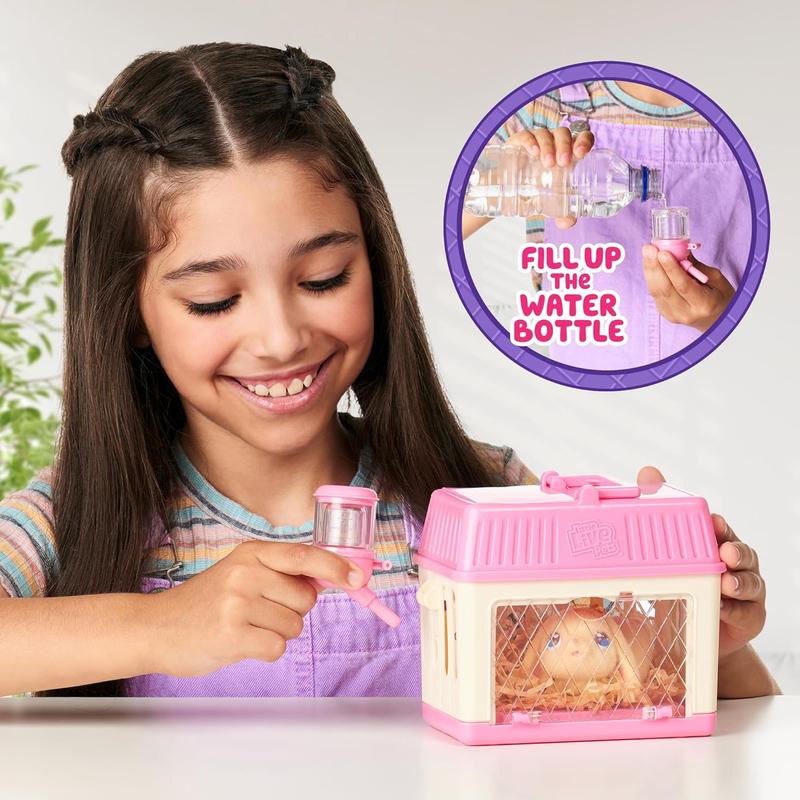 Little Live Pets - Mama Surprise Minis. Feed and Nurture a Lil' Bunny inside Their Hutch so She Can Be a Mama. She Has 2, 3, or 4 Babies with Surprise Accessories to Dress up the Babies Little Live Pets