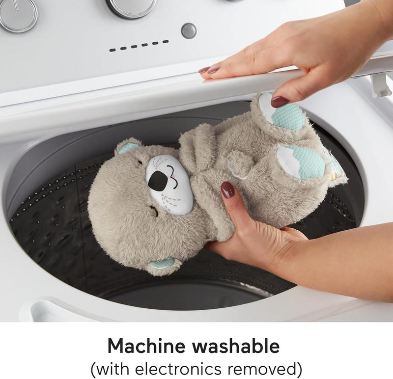 Plush Toy Soothe 'n Snuggle OtterPortable Plush Sound Machine withMusic Lights & Breathing Motion