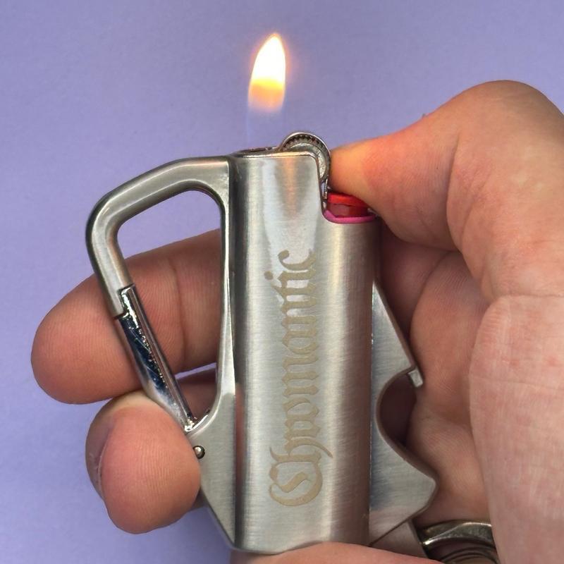 Chromantic Crossfader: Lighter Case,Bottle Opener, and Carabiner Keychain Accessories Accessory