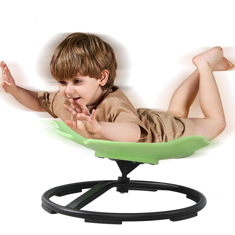 Spinning Chair for Autistic Kids, Sit and Spin Toys for Age 3+, Sensory Swivel Chair Enhancing Motor Skills, Educational Indoor & Outdoor Toys