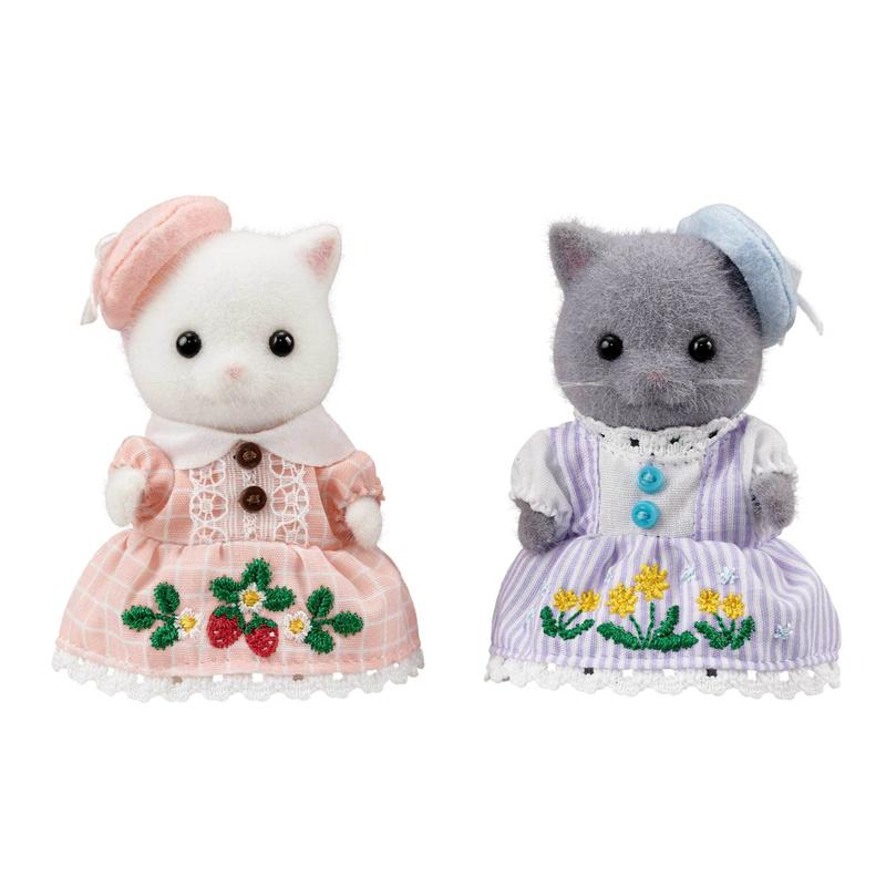 Calico Critters Sew Stylish Set, Set of 2 Collectible Doll Figures, Online Exclusive