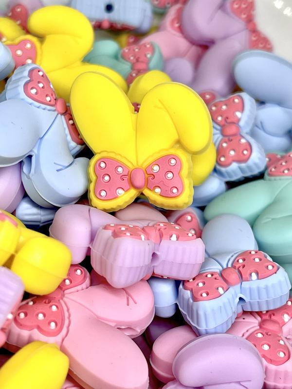 Have You Heard? Focal Beads | Bunny Beads | Farm Bead | Easter Bead | Colorful Beads