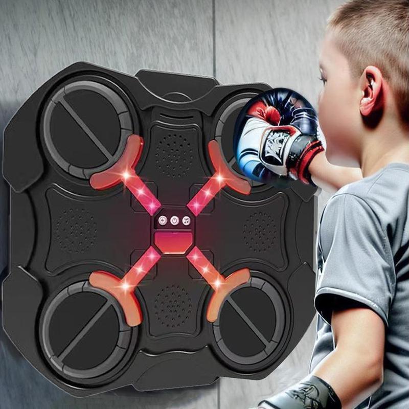 Electronic Boxing Board, 1 Count Battery Powered Boxing Board with Light & Music, Switchable Speed Interactive Toy, Fun Sports Toy without Battery