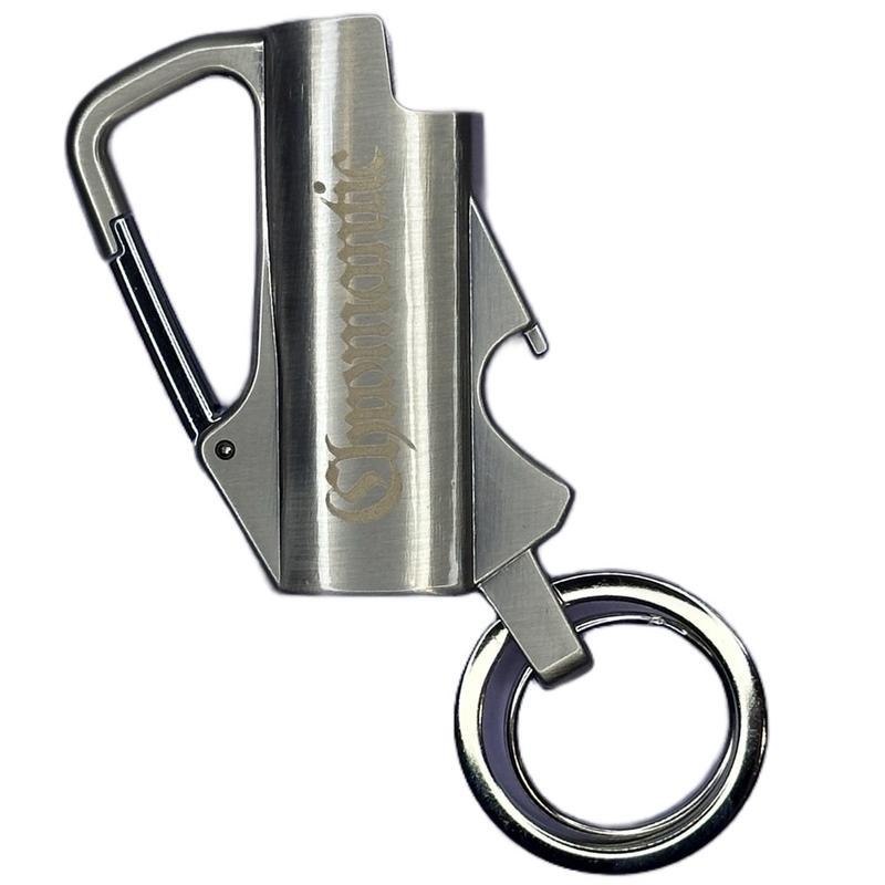 Chromantic Crossfader: Lighter Case,Bottle Opener, and Carabiner Keychain Accessories Accessory