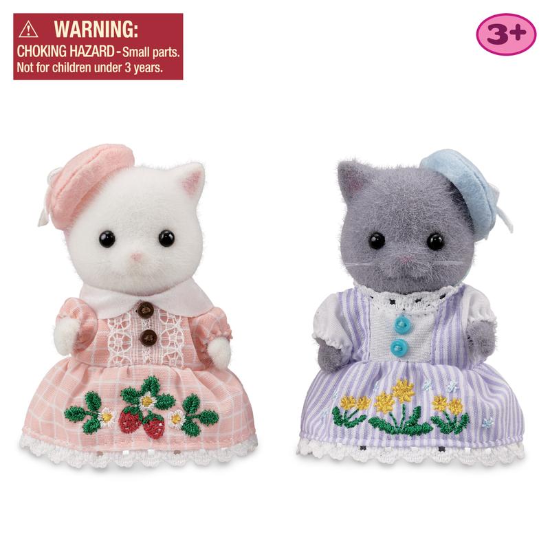 Calico Critters Sew Stylish Set, Set of 2 Collectible Doll Figures, Online Exclusive