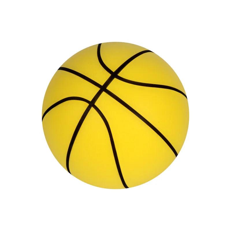 2024 New Silent Basketball High Density Soft PU Foam Indoor Mute Ball Bouncing No Noise Balls Children Sports Toys Fast Shipping