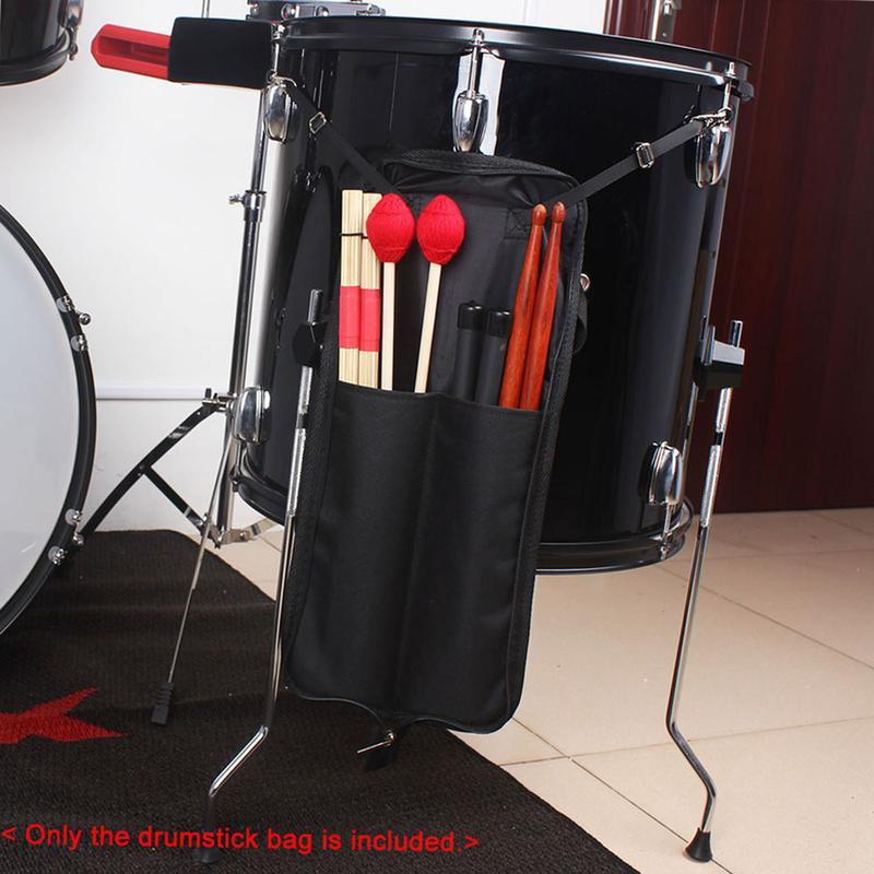 IRIN Drum Stick Bag for Musicians, Black Color