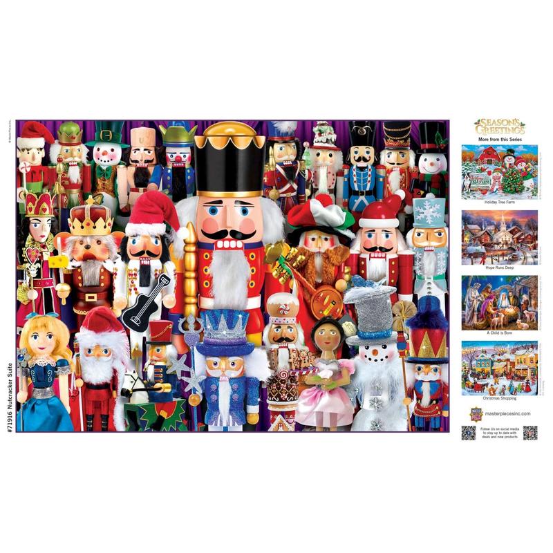 MasterPieces - Season's Greetings - Nutcracker Suite 1000 Piece Jigsaw Puzzle