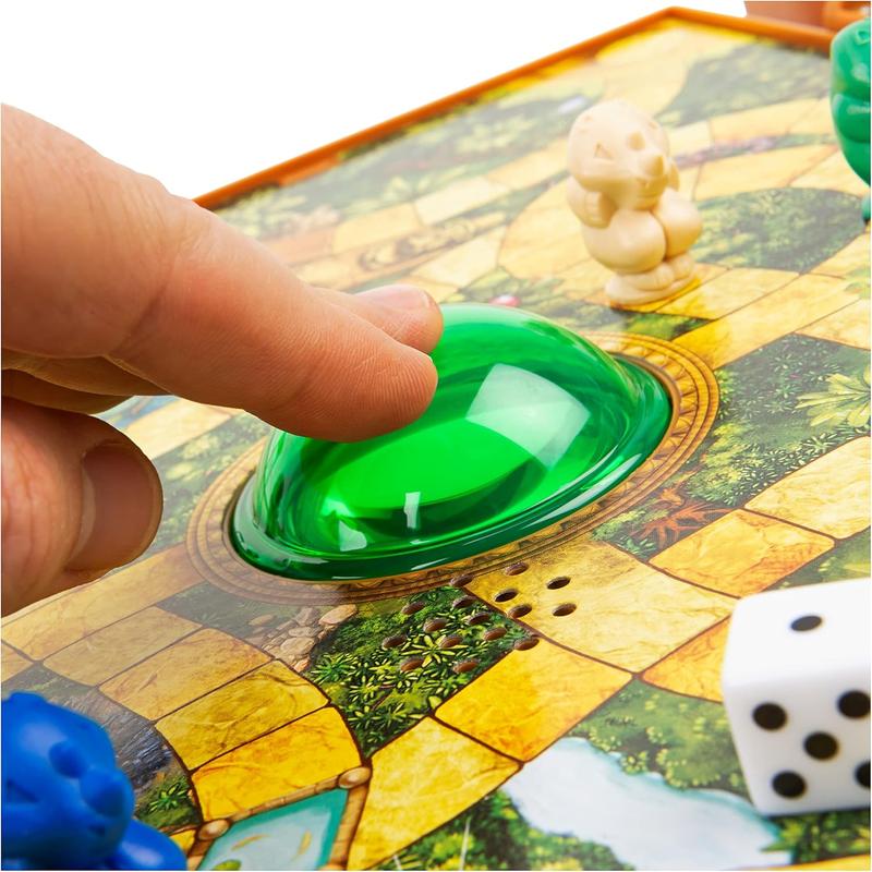 Deluxe game, immersive electronic version of classic adventure movie board game, with lighting and sound, suitable for children aged 8 and above and adults, family games, night games