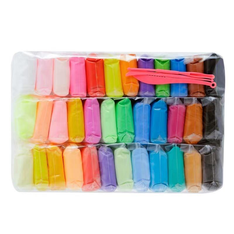 36-color Polymer Clay, 1 Set DIY Making Clay Supplies, Clay Modeling Tool for Teens, Christmas Gift