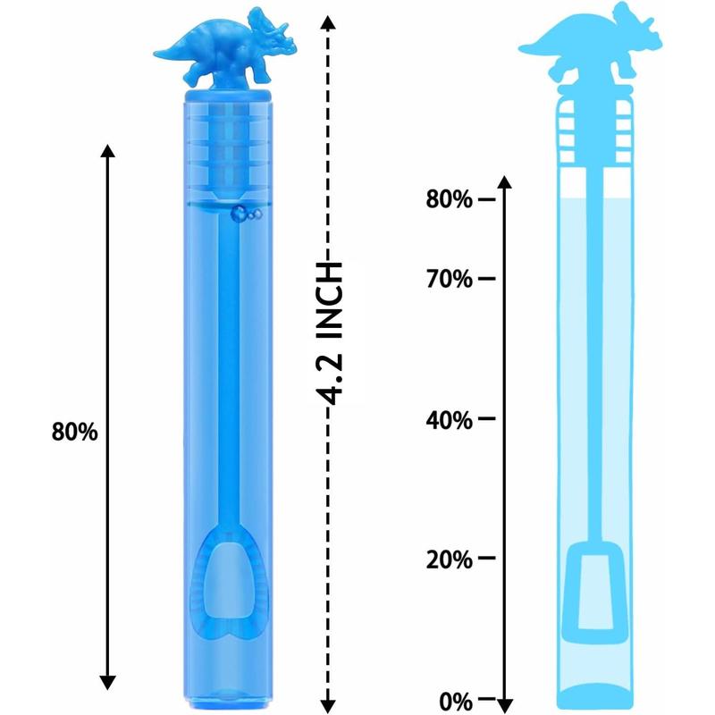 32 Pack Bubble for s Party Favors, 8 Style Mini Bubble Wands with Gift Box, Dinosaur Toys Bulk for Carnival Prizes Goodie Bag Stuffers Supplies, Birthday Bath Time Bubbles Blower Toy for Girl Boy
