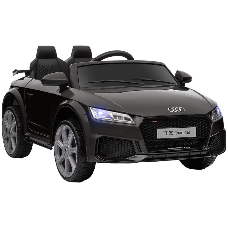 Aosom 6V Kids Electric Ride On Car, Licensed Audi TT RS with Suspension System and Remote Control, Horn, 5 Songs, Lights, MP3 Player