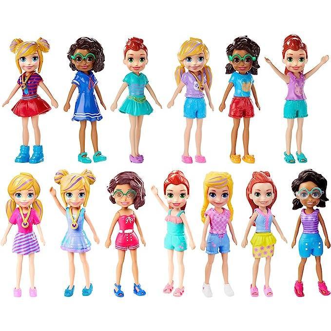 Mattel Polly Pocket Doll With Trendy Outfit - ASSORTED STYLES