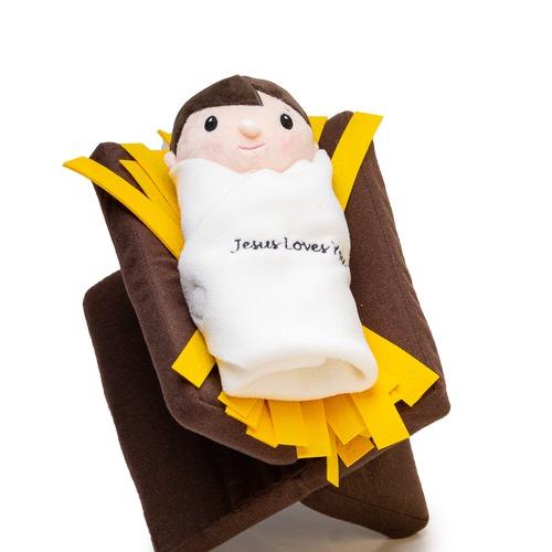 Miracle In A Manger Gift Set Plush Toy Book and Activity Cards