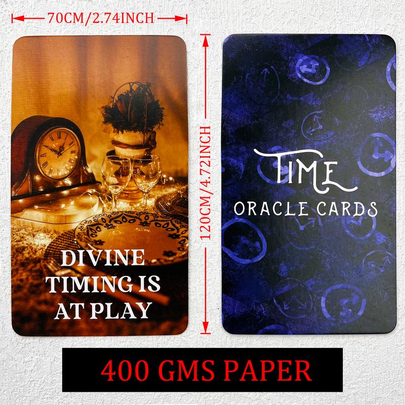 Time Oracle Cards Deck, Divine Timing Oracle Cards, Oracle Cards for Beginners, Answers to All Your Timing Related Questions