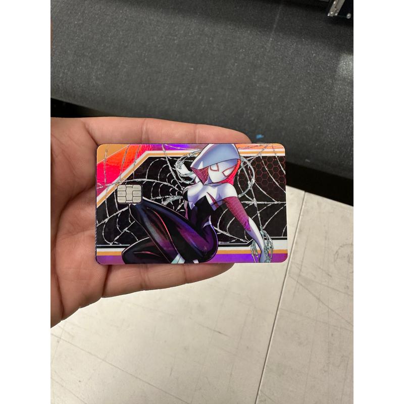 Spider Gwen Holographic Card Skin