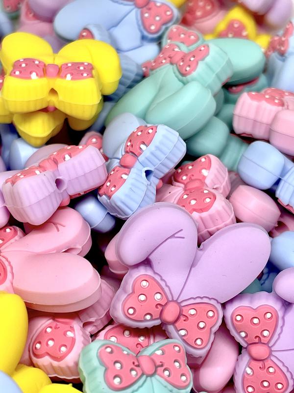 Have You Heard? Focal Beads | Bunny Beads | Farm Bead | Easter Bead | Colorful Beads