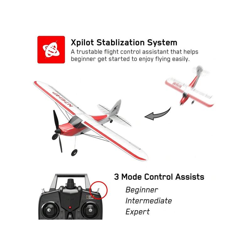 Plane toys  500mm Wingspan  Stabilization System One Key Aerobatic Remote Control Airplane For Beginner