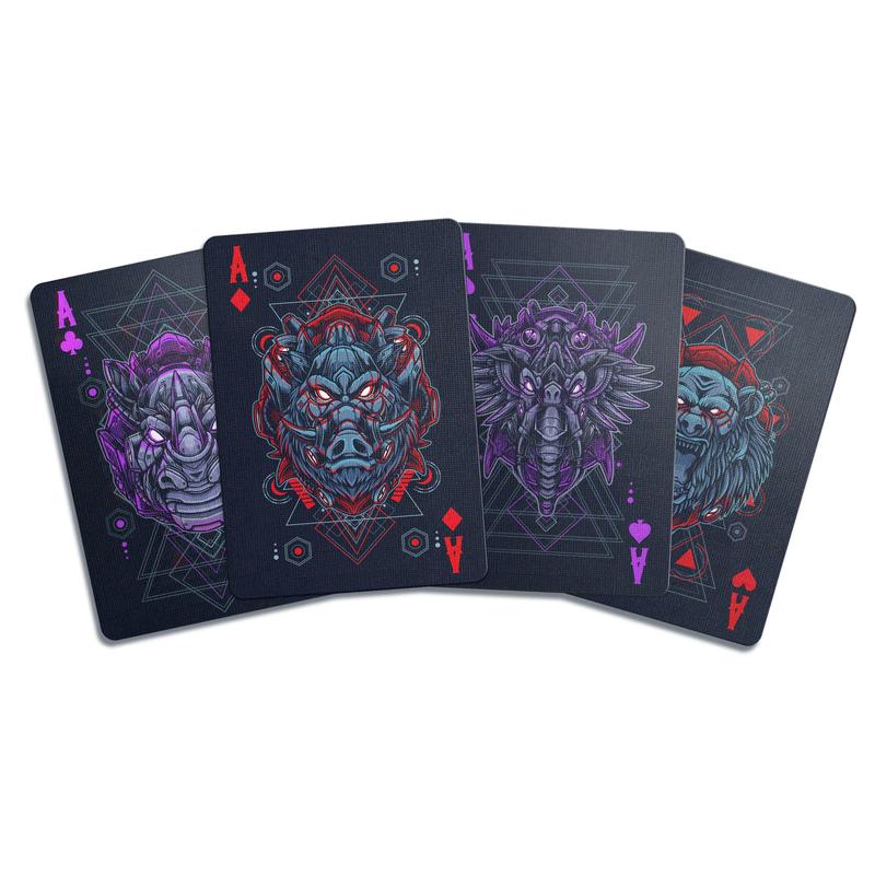 Mecha Beasts Playing Cards