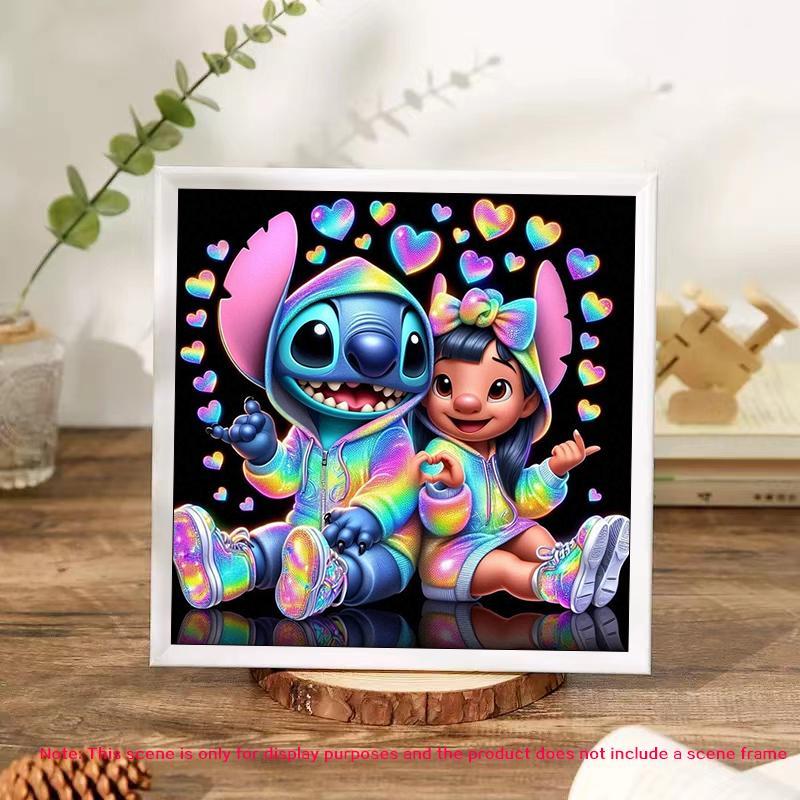 Cartoon Pattern DIY Diamond Arts Colorful Painting Kit without Frame, DIY 5D Diamond Arts Colorful Painting Kit, Wall Art Decor for Home