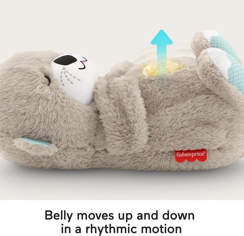 Plush Toy Soothe 'n Snuggle OtterPortable Plush Sound Machine withMusic Lights & Breathing Motion