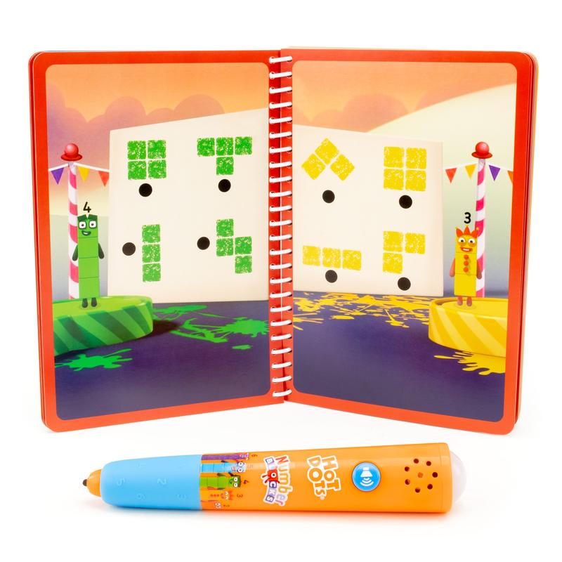 Educational Insights Hot Dots Numberblocks Workbook Numbers 1-10