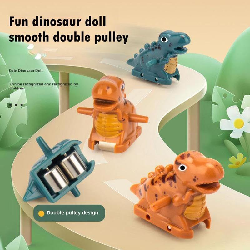 Dinosaur Track Toys - Dinosaur Stair Climbing Toy | Dinosaur Track Toys, Funny Dino Escalator Toy, Lovely Dinosaur Roller Coaster Toy, Dinosaur Slide Track Toys, Dinosaur Climbing Slide Toy for Kids