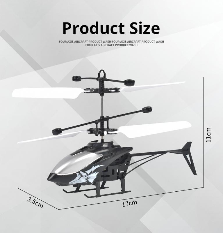 Mini RC Aviation Treasures: 2-Channel Rechargeable, Electric & Wireless - Master the Skies with Helicopter & Airplane Simulation Models! The Perfect Surprise!