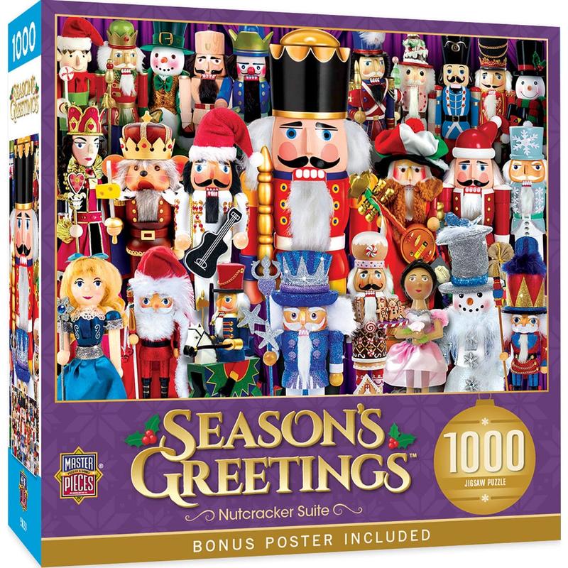 MasterPieces - Season's Greetings - Nutcracker Suite 1000 Piece Jigsaw Puzzle