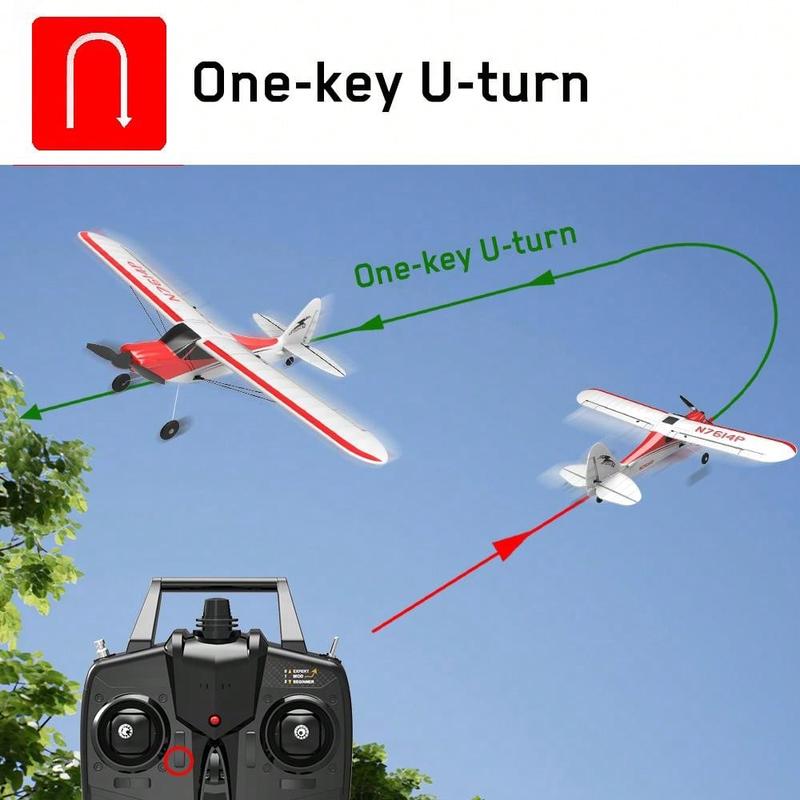 Plane toys  500mm Wingspan  Stabilization System One Key Aerobatic Remote Control Airplane For Beginner